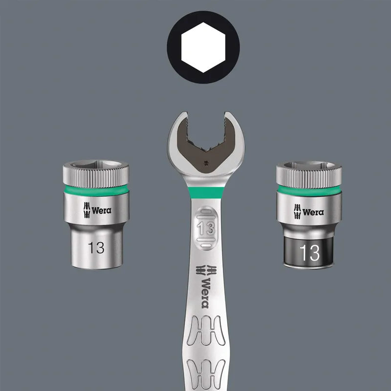 WERA Zyklop Speed 8100 SB Ratelset 3/8 Inch 29-delig β foto 7