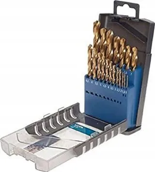 KWB HSS Metaalborenset Titanium 19-delig Hoge Kwaliteit — miniatuur 1
