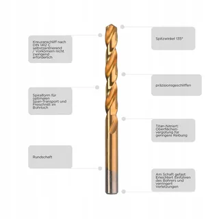 KWB HSS Metaalborenset Titanium 19-delig Hoge Kwaliteit — miniatuur 2