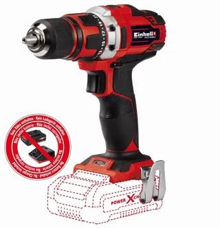 EINHELL TC-CD 18/35 Accuboorschroevendraaier 18V 35Nm Solo — miniatuur 16