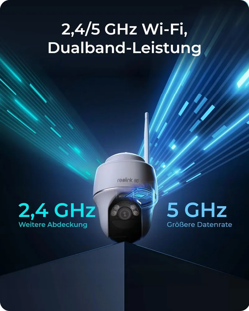 REOLINK 4K Buitencamera Solar PT 360 Nachtzicht Zonder Abonnement — foto 4