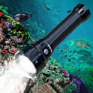 WURKKOS DL70 Duiklamp 13000 Lumen 4x XHP50.2 LED 5000mAh — miniatuur 8