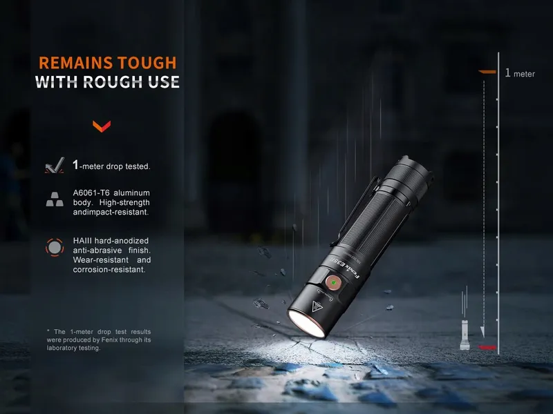 FENIX E35R Zaklamp 3100 Lumen Magnetische Staartkap — foto 3