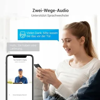 EZVIZ CP7 Video Deurbel 2K Persoonsherkenning Touchscreen — miniatuur 5