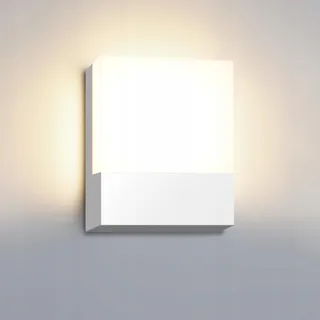 KINGWEN LED Buitenwandlamp 15W 3000K IP65 Wit 1500LM — miniatuur 1