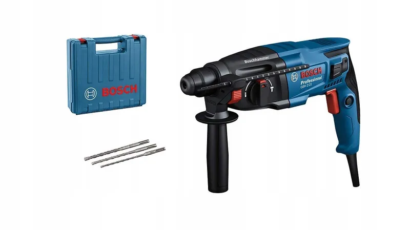 BOSCH Professional Boorhamer GBH 2-21 SDS Plus 3 Boren 6/8/10mm — foto 1