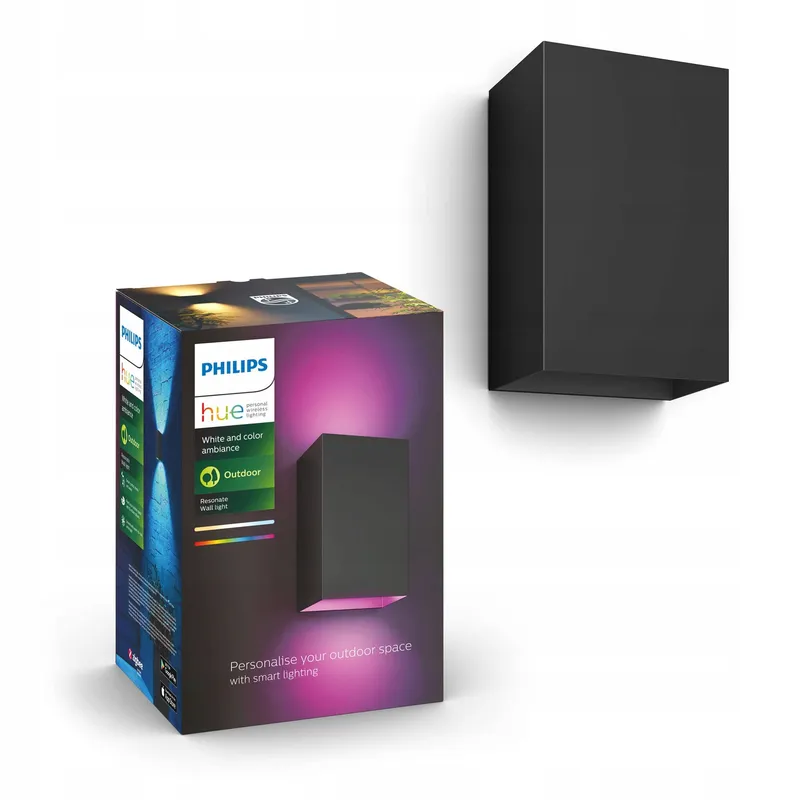 PHILIPS Hue Resonate LED Buitenlamp 16 Miljoen Kleuren App — foto 2