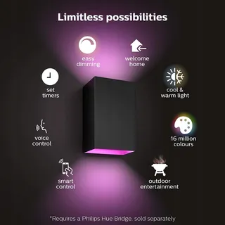 PHILIPS Hue Resonate LED Buitenlamp 16 Miljoen Kleuren App — miniatuur 9