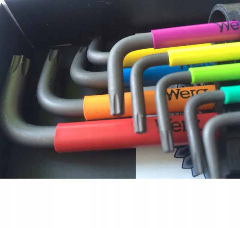 WERA 967/9 TX Multicolour Haakse Sleutelset Houderfunctie — foto 13