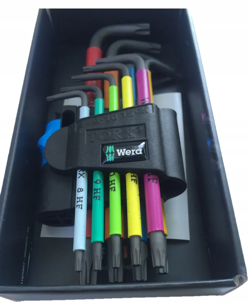 WERA 967/9 TX Multicolour Haakse Sleutelset Houderfunctie — foto 11