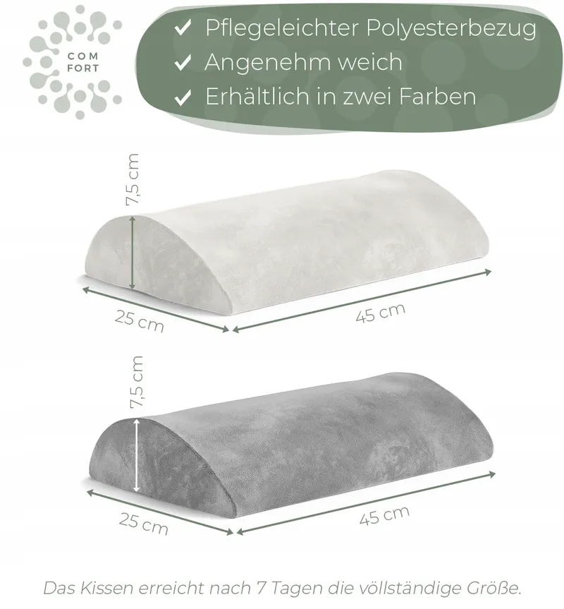 Ergonomisch Lendenkussen Orthopedisch Wit — foto 5