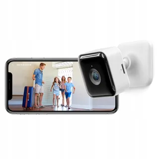 GNCC Binnencamera 1080P Nachtzicht Bewegingsalarm Geluid Alexa — miniatuur 1