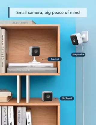 GNCC Binnencamera 1080P Nachtzicht Bewegingsalarm Geluid Alexa — miniatuur 4