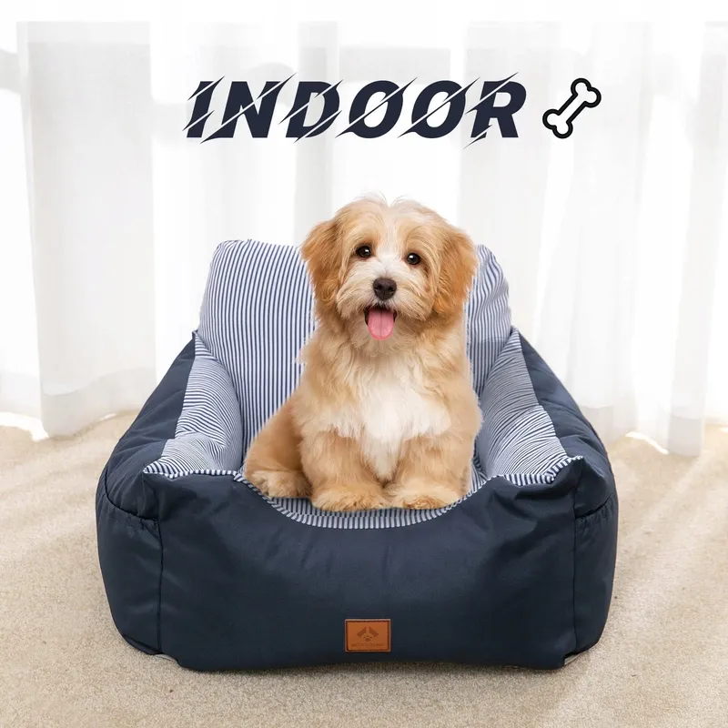 Autostoel Kleine Hond Wasbaar Vlekbestendig Comfortabel — foto 8