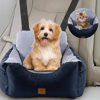 Autostoel Kleine Hond Wasbaar Vlekbestendig Comfortabel — miniatuur 1