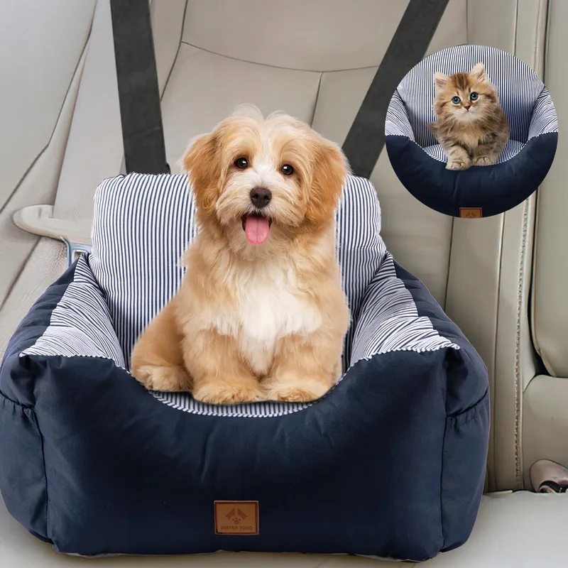 Autostoel Kleine Hond Wasbaar Vlekbestendig Comfortabel — foto 1