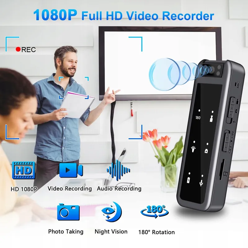 MRING 1080P 64GB Mini Camera Audio Video Nachtzicht — foto 2