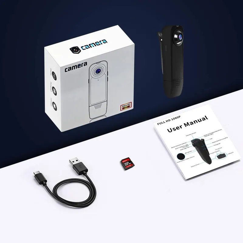 BAOBYLON Mini Camera HD 1080P 32GB Audio Video Nachtzicht — foto 8