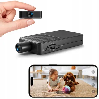HD Mini Camera Binnen Beveiliging 10u Batterij Cloud WiFi