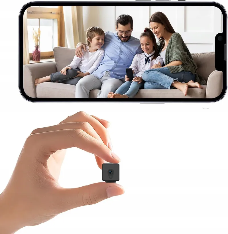 EKJANEPE 4K HD Mini Bewakingscamera WiFi Binnen Nachtzicht — foto 1