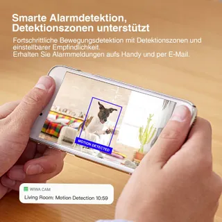 HIKAM Mini Camera WLAN 2K HD Draadloos 800mAh — miniatuur 4