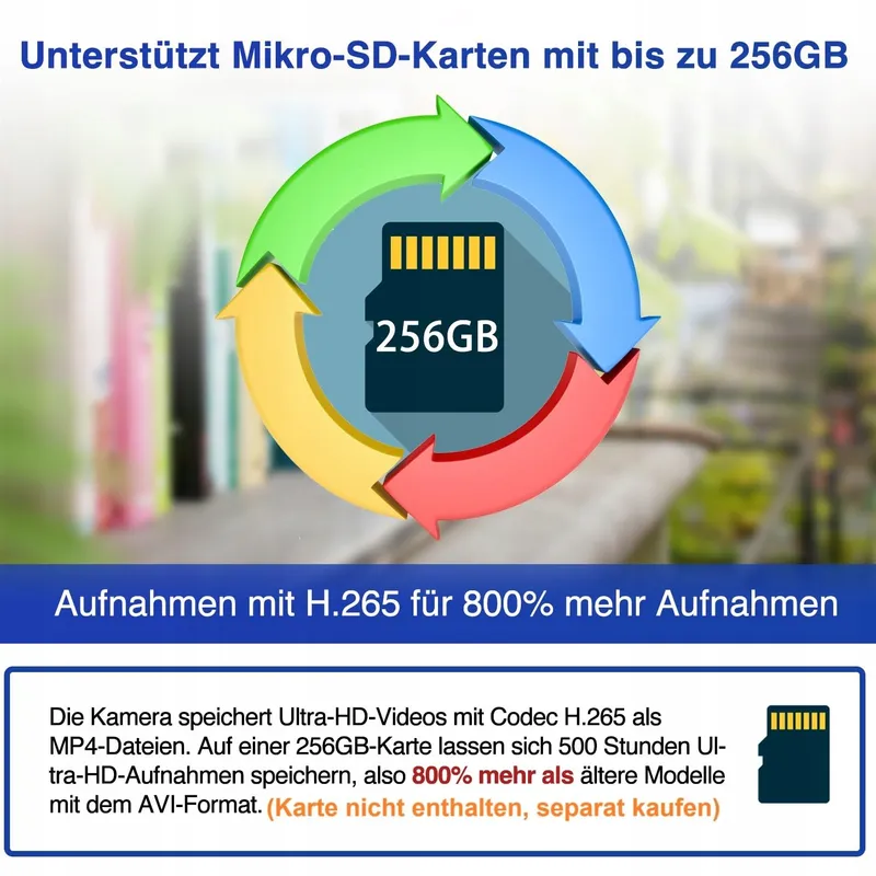 HIKAM Mini Camera WLAN 2K HD Draadloos 800mAh — foto 3