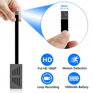DIPREVO Mini Camera HD 1080P Bewegingsdetectie — miniatuur 2