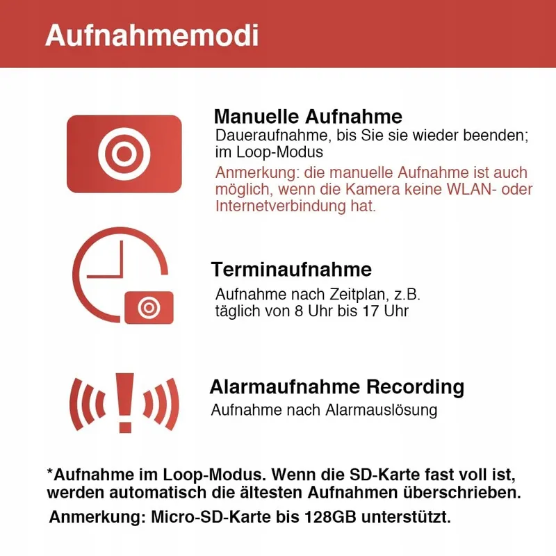 WIWACAM Mini Camera 4K Ultra HD WiFi Nachtzicht Bewegingsmelder — foto 6