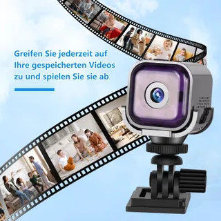 WIWACAM Mini Camera 4K Ultra HD WiFi Nachtzicht Bewegingsmelder — miniatuur 8