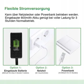WIWACAM Mini Camera 4K Ultra HD WiFi Nachtzicht Bewegingsmelder — miniatuur 4