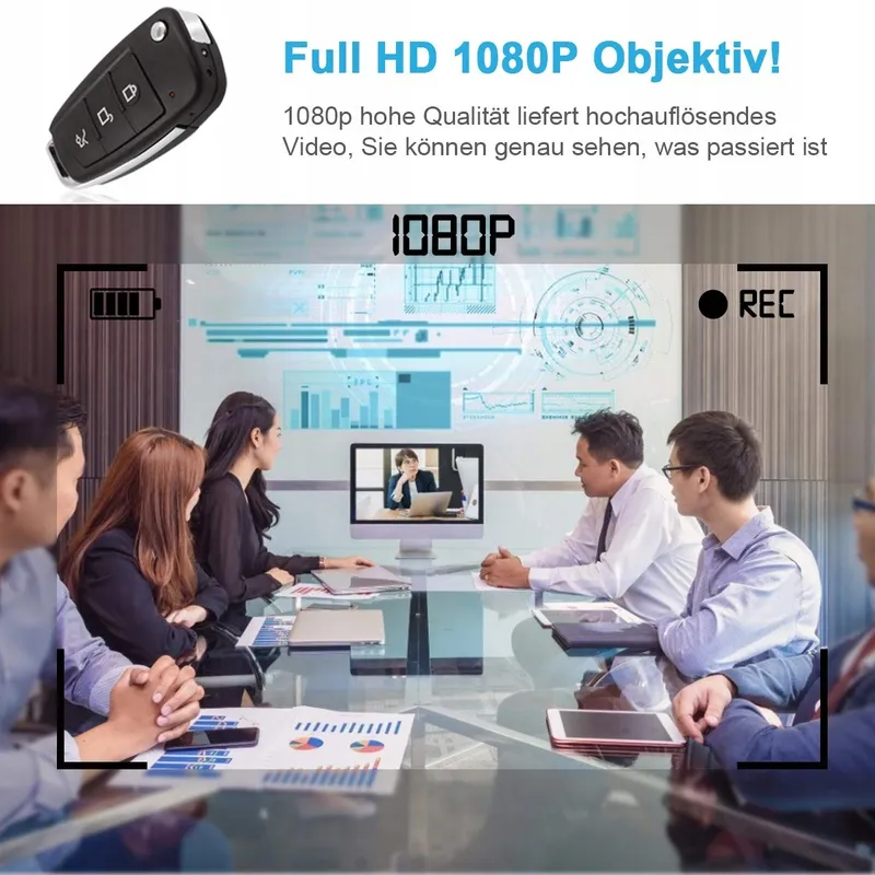KAMREA HD 1080P Mini Verborgen Camera Bewegingsdetectie Nachtzicht — foto 2