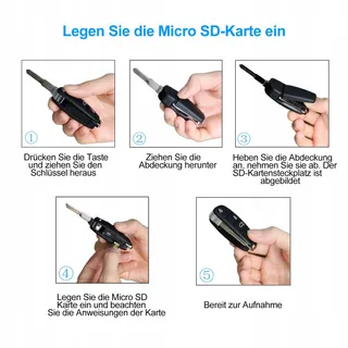 KAMREA HD 1080P Mini Verborgen Camera Bewegingsdetectie Nachtzicht — miniatuur 5