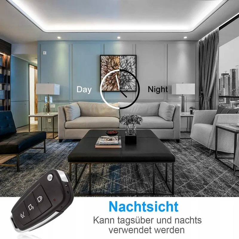 KAMREA HD 1080P Mini Verborgen Camera Bewegingsdetectie Nachtzicht — foto 3