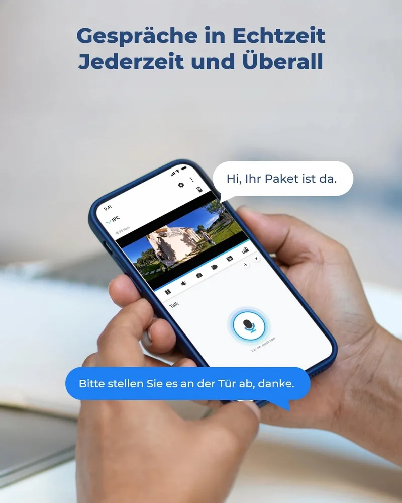 REOLINK Camera Buiten 4K Dual-Lens 180° WiFi 6 Nachtzicht Audio — foto 6