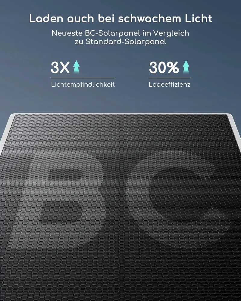COOAU 2K Buitencamera Draadloos Solar 360 Audio Alexa — foto 2