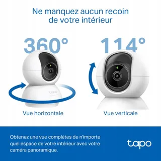 TAPO C230 3K 5MP 360 WiFi Camera AI Nachtmodus Audio Alexa — miniatuur 4