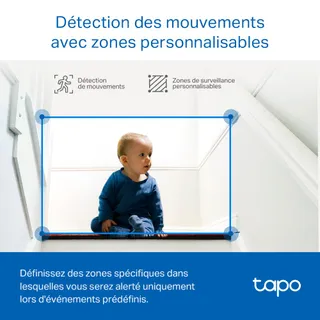 TAPO C230 3K 5MP 360 WiFi Camera AI Nachtmodus Audio Alexa — miniatuur 7