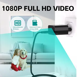 UIKOP 64GB Mini Camera 1080P USB Draagbaar Nachtzicht — miniatuur 3