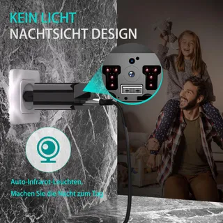 UIKOP 64GB Mini Camera 1080P USB Draagbaar Nachtzicht — miniatuur 6