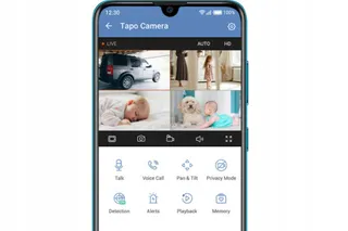 TAPO C225 360 WiFi Beveiligingscamera 2K 4MP Starlight Alexa Google — miniatuur 12