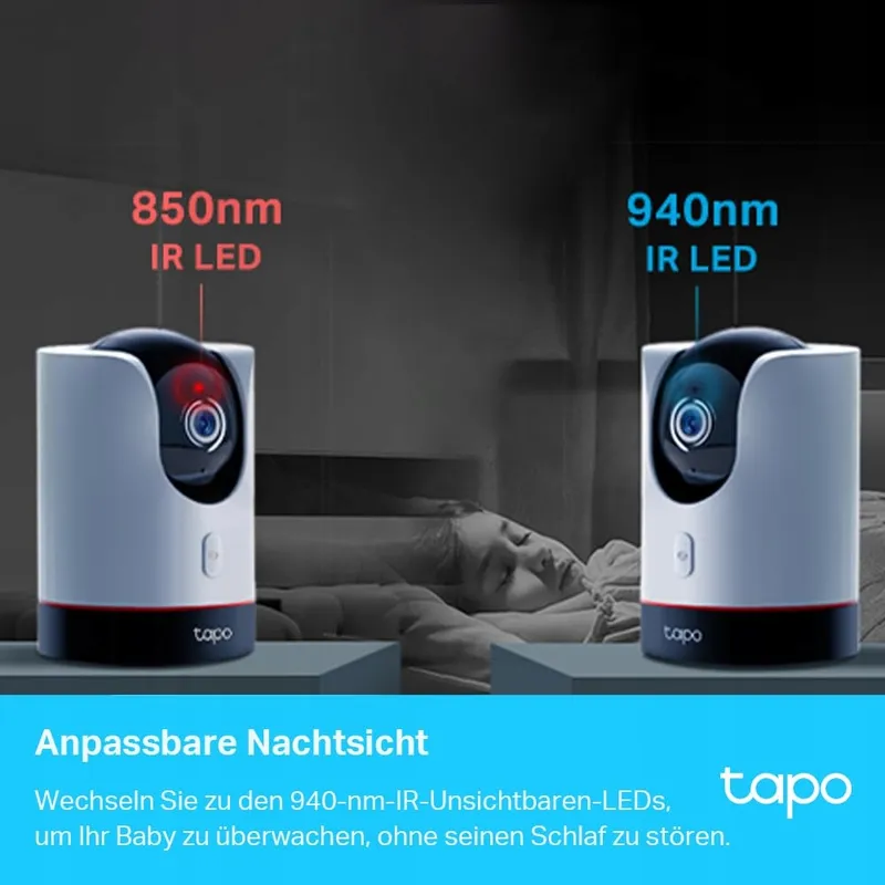 TAPO C225 360 WiFi Beveiligingscamera 2K 4MP Starlight Alexa Google — foto 6