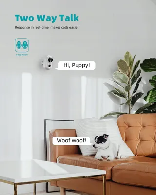ZUMIMALL Camera Buiten 2K 2 Stuks 3MP Nachtzicht PIR IP66 Audio — miniatuur 7