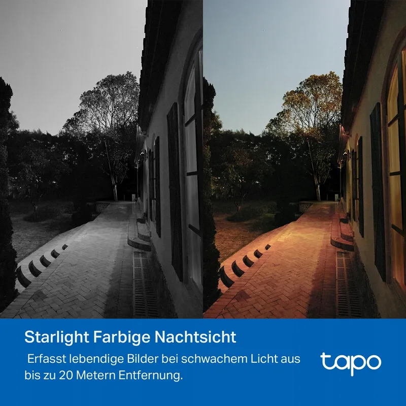 TAPO C501GW Camera 360° 4G LTE SIM Starlight AI 1080P IP66 Geen WiFi — foto 8