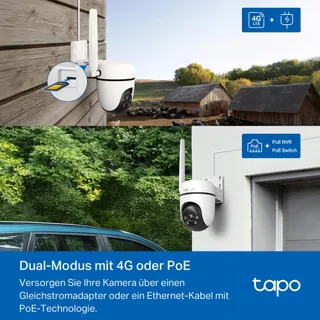 TAPO C501GW Camera 360° 4G LTE SIM Starlight AI 1080P IP66 Geen WiFi — miniatuur 5