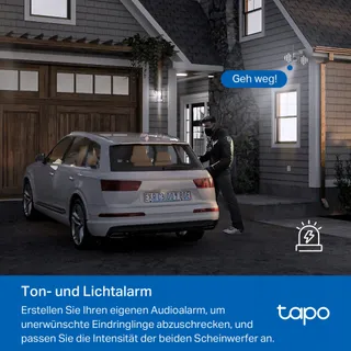 TAPO C501GW Camera 360° 4G LTE SIM Starlight AI 1080P IP66 Geen WiFi — miniatuur 9