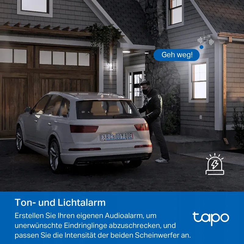 TAPO C501GW Camera 360° 4G LTE SIM Starlight AI 1080P IP66 Geen WiFi — foto 9