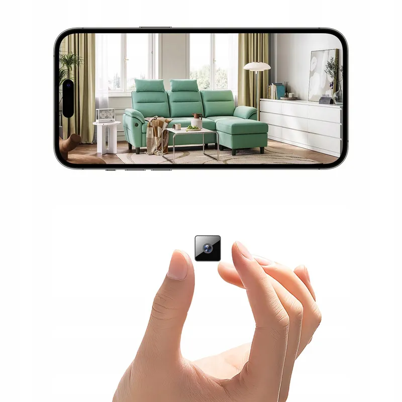 EKJANEPE Camera WiFi 1080P Mini Nachtzicht Bewegingsdetectie Binnen Buiten — foto 1