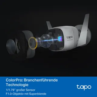 TP-LINK TAPO C325WB Buitencamera 2K AI IP66 ColorPro Nachtzicht — miniatuur 2