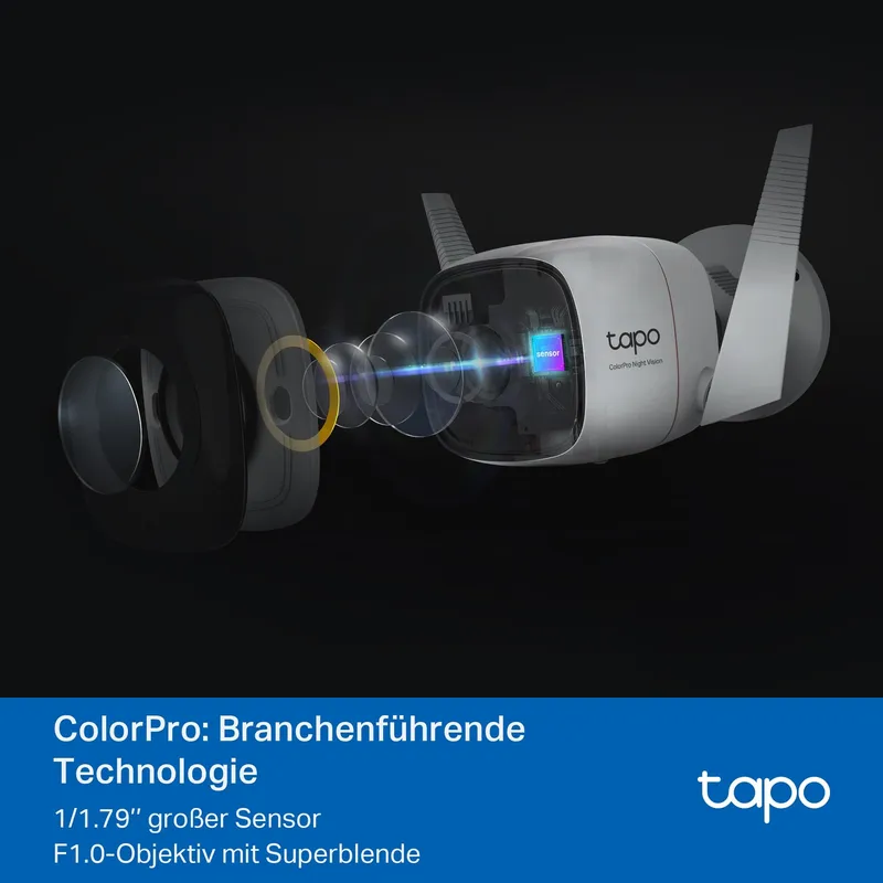 TP-LINK TAPO C325WB Buitencamera 2K AI IP66 ColorPro Nachtzicht — foto 2
