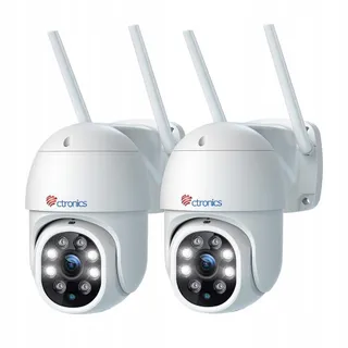 CTRONICS Buitencamera 2.5K 4MP WiFi PTZ IP Audio — miniatuur 1